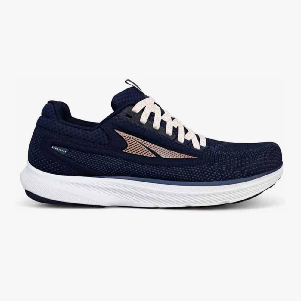 Altra Navy and White Athletic Shoes